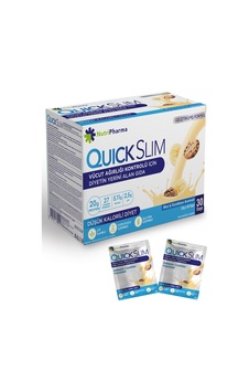 Quick Slim Muz Kurabiye Aromalı 23 Gr X30 Saşe