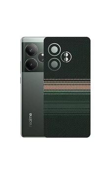 Kapps Realme Gt6/gt6t İle Uyumlu Rainbow Serisi Premium Arka Kapak Kaplama Kenarlar Yoktur 67709027