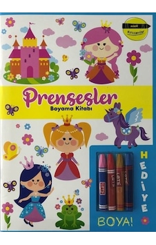 Minik Ressamlar - Prensesler Boyama Kitabı- Doğan ve Egmont Yayıncılık Minik Ressamlar - Prensesler Boyama Kitabı- Doğan ve Egmont Yayıncılık