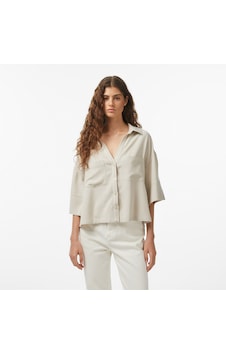 Nautica Kadın Bej Regular Fit Kısa Kollu Gömlekdüz65w312t Nautica Kadın Bej Regular Fit Kısa Kollu Gömlekdüz65w312t