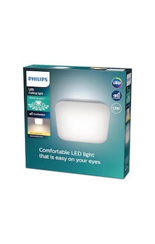 Philips Mauve Kare Plafonyer 12w 2700k Beyaz Philips Mauve Kare Plafonyer 12w 2700k Beyaz