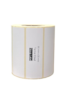 90x30 Mm Termal Etiket, Barkod/adres/kargo Termal Etiketleri, Zebra Ve Diğer Yazıcılarla Uyumlu 1 90x30 Mm Termal Etiket, Barkod/adres/kargo Termal Etiketleri, Zebra Ve Diğer Yazıcılarla Uyumlu 1