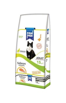 Paw Paw Sterilised Somonlu Kısırlaştırılmış Yetişkin Kedi Maması 15 KG Paw Paw Sterilised Somonlu Kısırlaştırılmış Yetişkin Kedi Maması 15 KG
