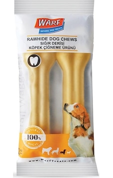 Warf Köpek için Naturel Pres Kemik 12.5 CM 2'li Warf Köpek için Naturel Pres Kemik 12.5 CM 2'li