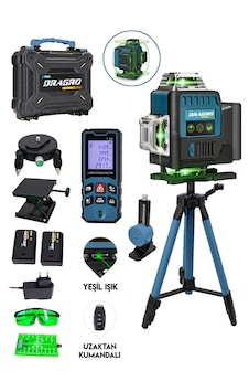 Dragro Drg-lazer Metre + 16 Köşe Yeşil Lazer Hizalama Terazi 360 Mıknatıslı Çantalı Otomatik Hizalama Metre Dragro Drg-lazer Metre + 16 Köşe Yeşil Lazer Hizalama Terazi 360 Mıknatıslı Çantalı Otomatik Hizalama Metre