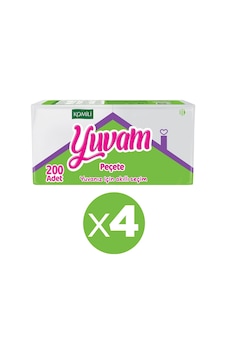 Komili Yuvam Peçete 4 x 200'lü Komili Yuvam Peçete 4 x 200'lü