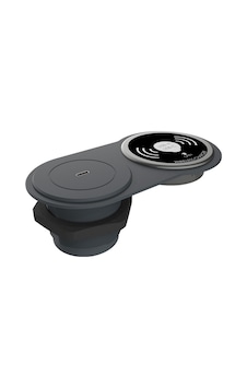 Circular-line Modüler Hızlı Şarj Kutusu Wireless Type-C Antrasit
