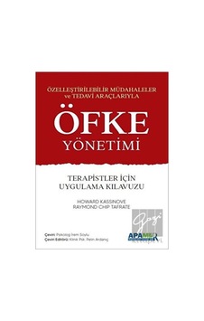 Öfke Yönetimi - Terapistler için Uygulama Kılavuzu - Howard Kassinove - Apamer