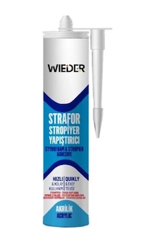 Wieder Stafor Stropiyer Yapıştırıcı, Hızlı Ve Kolay Yapıştırıcı, Akrilik, 450g Çok Renkli