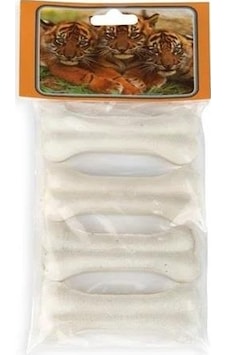 Lionpet Beyaz Pres Kemik 3" 20-25 Gr 4'lü