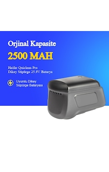 Heifer Quiclean Pro Dikey Süpürge 2500 Mah Batarya