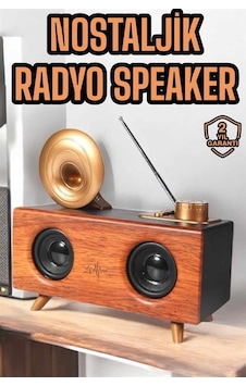 Tek Çalar Radyo Müzik Kutusu Nostaljik Hoparlör Speaker Najmaddin Tek Çalar Radyo Müzik Kutusu Nostaljik Hoparlör Speaker Najmaddin