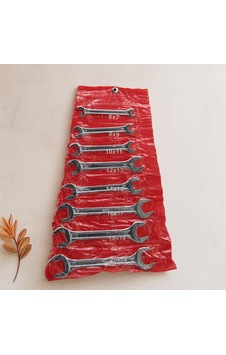 Açık Uçlu Anahtar Takımı 6-22 Mm 8 Parça Açık Uçlu Anahtar Takımı 6-22 Mm 8 Parça