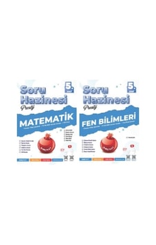 Nartest Yayınları 5. Sınıf Prestij Matematik - Fen Bilimleri Soru Hazinesi 2 Kitap Nartest Yayınları 5. Sınıf Prestij Matematik - Fen Bilimleri Soru Hazinesi 2 Kitap