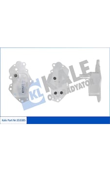Kale 353385 Yağ Soğutucu - Opel Insignia 2017- 1.6 Cdti Dizel 55494842 - 55599943 - 650216