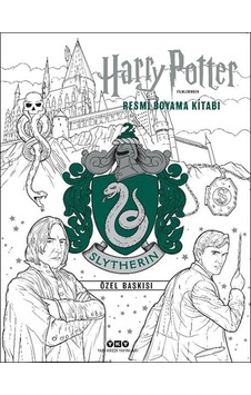 Harry Potter Filmlerinden Resmi Boyama Kitabı Slytherin Özel Baskısı Sarı Harry Potter Filmlerinden Resmi Boyama Kitabı Slytherin Özel Baskısı Sarı