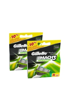 Gillette Mach-3 Sensitive Tıraş Bıçağı 8'li Gillette Mach-3 Sensitive Tıraş Bıçağı 8'li