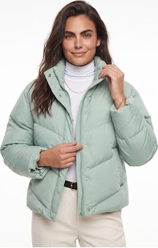 Onloox Kadın Su Yeşili Su Yeşili Polyester Kumaş Dik Yaka Regular Kalıp Su İtici Özellikli Şişme Mont Onloox Kadın Su Yeşili Su Yeşili Polyester Kumaş Dik Yaka Regular Kalıp Su İtici Özellikli Şişme Mont