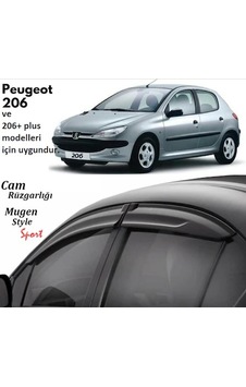 Peugeot 206 Cam Rüzgarlık 206 Cam Rügarlık Mugen Peugeot 206 Cam Rüzgarlık 206 Cam Rügarlık Mugen