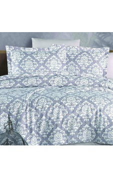 Maxstyle Saten Deluxe Zorya Çift Kişilik Nevresim Takımı Mavi Maxstyle Saten Deluxe Zorya Çift Kişilik Nevresim Takımı Mavi