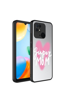 Xiaomi Redmi 10c Kılıf Aynalı Desenli Kamera Korumalı Parlak Zore Mirror Kapak Süper Anne Xiaomi Redmi 10c Kılıf Aynalı Desenli Kamera Korumalı Parlak Zore Mirror Kapak Süper Anne