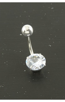 Yuvarlak - 317 - Zirkon Taşlı Çelik Piercing 1 Adet - Smglobal - Gümüş Rengi Yuvarlak - 317 - Zirkon Taşlı Çelik Piercing 1 Adet - Smglobal - Gümüş Rengi