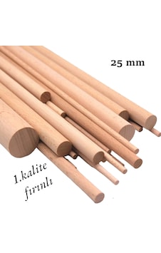 Ahşap Kavele Çıta Çubuk Kavela Kayın 1. Kalite 50 Cm 25 Mm 4 Adet Ahşap Kavele Çıta Çubuk Kavela Kayın 1. Kalite 50 Cm 25 Mm 4 Adet