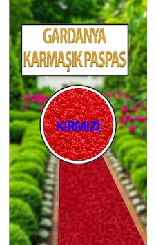 Gardenya Kıvırcık Karmaşık Paspas, Halı, Yolluk Kaymaz 100 Cm En 12 Mm Kalınlık Kırmızı Gardenya Kıvırcık Karmaşık Paspas, Halı, Yolluk Kaymaz 100 Cm En 12 Mm Kalınlık Kırmızı