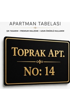 Apartman Tabelası - Apartman İsimliği