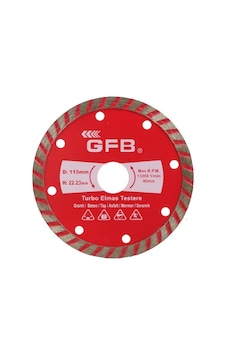 115 Mm Turbo Elmas Mermer Granit Kesme Diski 115 Mm Turbo Elmas Mermer Granit Kesme Diski