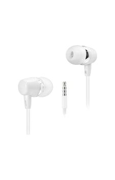Kablolu Kulak İçi Mikrofonlu Kulaklık 3.5 Mm Pc Telefon Uyumlu Beyaz Dhe7000wt Evimdeyokyok Kablolu Kulak İçi Mikrofonlu Kulaklık 3.5 Mm Pc Telefon Uyumlu Beyaz Dhe7000wt Evimdeyokyok