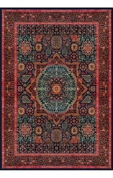Çam Halı Gloria Td736 Multi Klasik Desen Dokuma Saçaklı Kilim