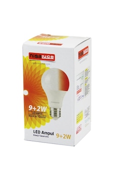 Nisaluce Eamp-074/bk Led Ampul 9+2w E27 Beyaz-kırmızı - 10'li Paket Diğer Nisaluce Eamp-074/bk Led Ampul 9+2w E27 Beyaz-kırmızı - 10'li Paket Diğer