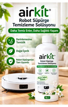 Robot Süpürge Deterjanı Solüsyonu Sıvısı 1 Lt Beyaz Sabun Kokusu Temizlik Solüsyonu Tüm Robot Süpürgeler 1000'li Set Robot Süpürge Deterjanı Solüsyonu Sıvısı 1 Lt Beyaz Sabun Kokusu Temizlik Solüsyonu Tüm Robot Süpürgeler 1000'li Set