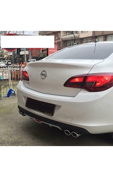 Opel Astra J Sedan Egzoz Görünümlü Difüzör