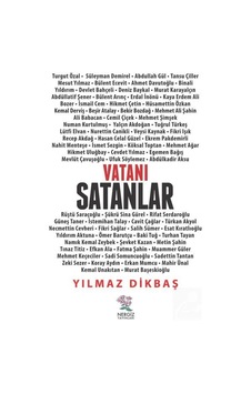 Vatanı Satanlar / Yılmaz Dikbaş 9789756238349