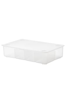 Ikea Glıs Kapaklı Bölmeli Kalemlik Kutu Şeffaf 34x21 Cm Ikea Glıs Kapaklı Bölmeli Kalemlik Kutu Şeffaf 34x21 Cm