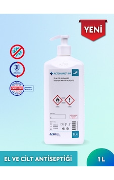 Acto Actohand Ipa El Ve Cilt Antiseptiği İzopropil Alkol %70.6 1 L Acto Actohand Ipa El Ve Cilt Antiseptiği İzopropil Alkol %70.6 1 L