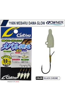 Cultiva 11606 Mebaru Dama Glow Lrf Jighead 1g 8no Cultiva 11606 Mebaru Dama Glow Lrf Jighead 1g 8no