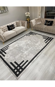 Kadife 4 M2 Ve 6 M2 Seçenekli Lastikli Halı Örtüsü Ort347