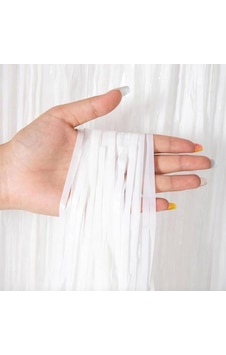 Soft Beyaz Renk Duvar Ve Kapı Perdesi İthal 100x200 Cm