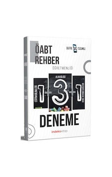 İndeks Kitap 2022 ÖABT Rehber Öğretmenliği 5 Deneme Dijital
