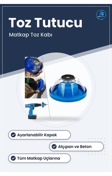 Matkap Ucu Toz Toplayıcı Tozlanma Önleyici Kase Şeklinde Hazneli Matkap Ucu Toz Toplayıcı Tozlanma Önleyici Kase Şeklinde Hazneli