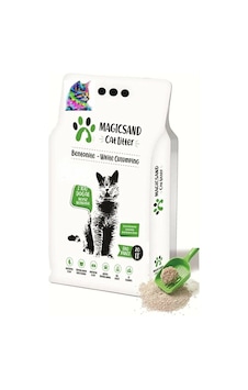 Magicsand Gökkuşağı Topaklaşan İnce Bentonit Kedi Kumu 20 L Magicsand Gökkuşağı Topaklaşan İnce Bentonit Kedi Kumu 20 L