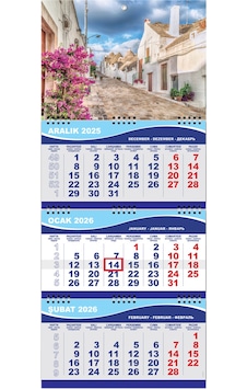 2026 Orta Boy Gemici Takvimi Denizci Duvar Takvimi 31x70 CM 2026 Orta Boy Gemici Takvimi Denizci Duvar Takvimi 31x70 CM