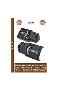 Yüzme Aksesuarı Yedek Toka Su Altı Aleti Cressi Reaction - Frog Plus - Rondine A Palet Tokası Çok Renkli Yüzme Aksesuarı Yedek Toka Su Altı Aleti Cressi Reaction - Frog Plus - Rondine A Palet Tokası Çok Renkli
