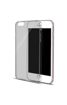 Apple Uyumlu iPhone 6 Plus/6S Plus Kilif Soft Silikon Seffaf-Siyah Arka Kapak 104701649 Apple Uyumlu iPhone 6 Plus/6S Plus Kilif Soft Silikon Seffaf-Siyah Arka Kapak 104701649