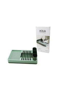 Aqua Om-0848 Tezgah Üstü Bulaşıklık - Tabaklık Ve Kaşıklık, 26x42x12 Cm, Yeşil- 6'li Paket Diğer Aqua Om-0848 Tezgah Üstü Bulaşıklık - Tabaklık Ve Kaşıklık, 26x42x12 Cm, Yeşil- 6'li Paket Diğer