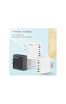 Z85 6 Portlu 3 Usb + 3 Type C Girişli Qc.3 Hızlı Şarj Adaptörü Z85 6 Portlu 3 Usb + 3 Type C Girişli Qc.3 Hızlı Şarj Adaptörü