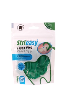Strleasy Kürdanlı Diş İpi 32'li